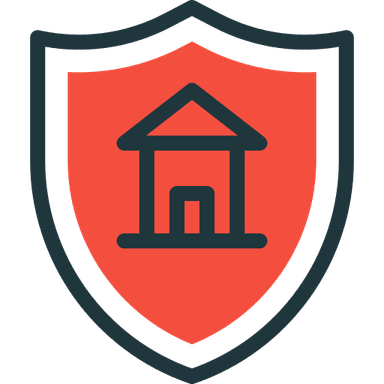 Home protected by an insurance shield